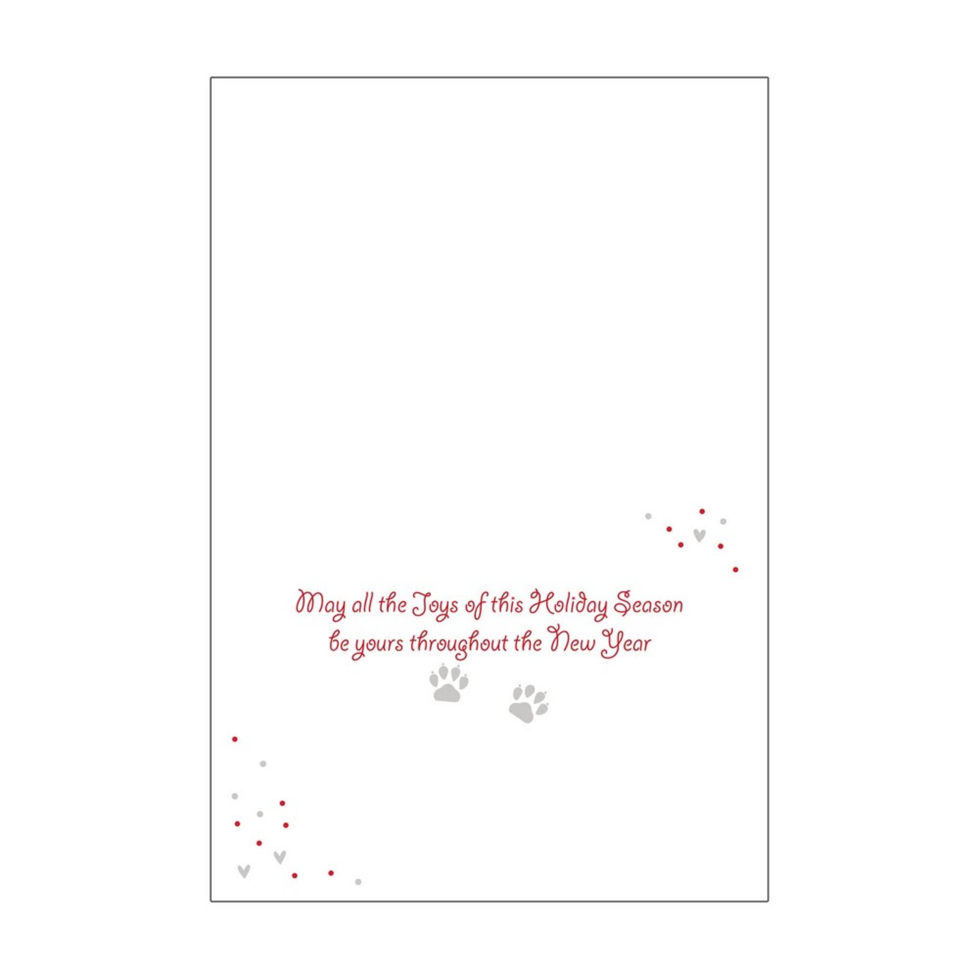 JAM Paper Puppy Love Holiday Assortment Cards & Matching Envelopes Set, 16ct.